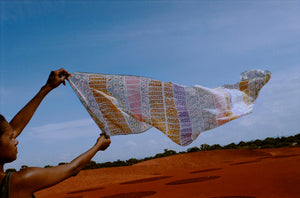 Ngaruwanajirri Silk by Jane M Tipuamantumirri